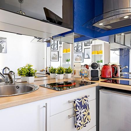 Center - Balcony Quiet - Air Conditioner - Kitchen - Wifi - Tram نيس المظهر الخارجي الصورة