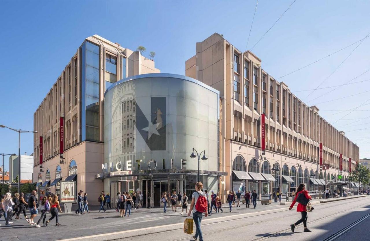 Center - Balcony Quiet - Air Conditioner - Kitchen - Wifi - Tram نيس المظهر الخارجي الصورة
